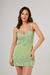 Conjunto Robe e Camisola Sensual Verde