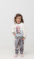 Pijama Infantil Urso Xadrex Soft Fleece