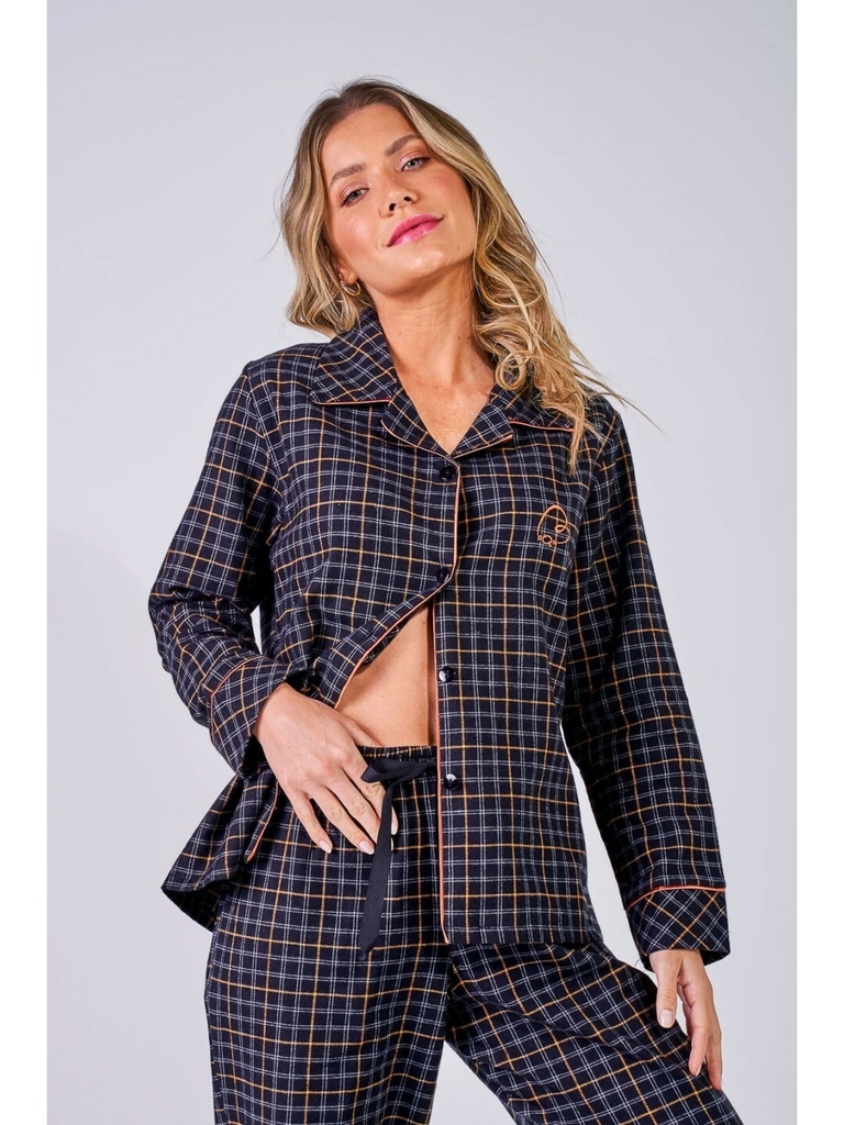 Pijama Feminino Inverno Flanela Americano Austrália MH Intimates