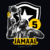 Camisa Jamaal Smith W A Sport - Preta - comprar online