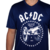 Camisa Esportiva AC/DC W A Sport – For Those About To Rock – Azul Marinho on internet