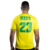 Camisa de Futebol Kiss W A Sport – Brazil One Last – Amarela - loja online