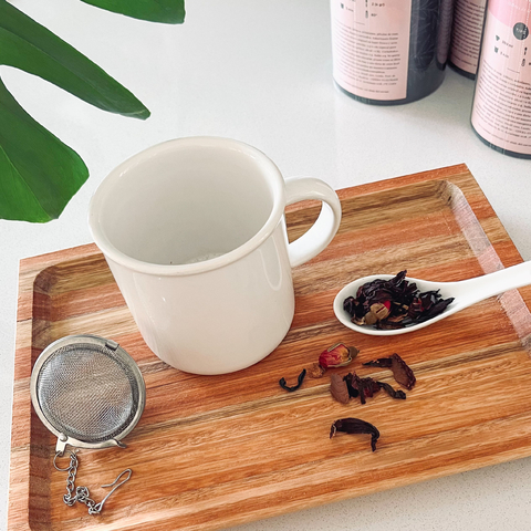 Promo set "té para uno" + 2 tubos línea gris
