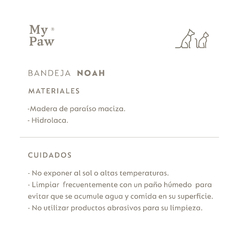 Kit Bandeja Noah + Bowl Joy - MyPaw