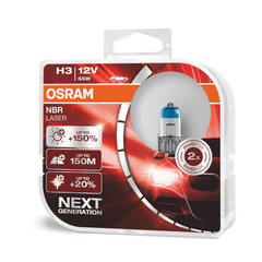 Foco OSRAM H3 Night Breaker Laser