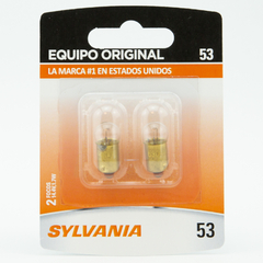 Foco para auto SYLVANIA Equipo Original 53 (PAR)