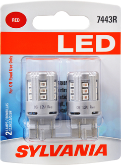 SYLVANIA LED - 7443 (rojo)