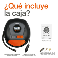 Inflador de Llantas OTI450 12V - Inflado en 3.5min - tienda en línea