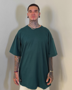 Remera Oversize Verde Soul Back - Möte