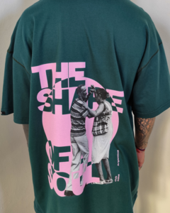 Remera Oversize Verde Soul Back en internet