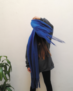 Bufandota Azul en internet