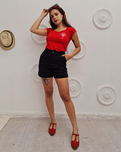 Remera Roja Jarrita - tienda online