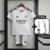 Real Madrid Branco 24/25 - Conjunto Infantil Importado de Futebol