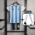 Argentina - Conjunto Infantil Importado de Futebol