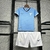 Lazio 24/25 Home - Conjunto Uniforme Infantil Importado de Futebol