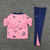 Conjunto Abrigo Infantil De Frio Paris PSG Rosa Estampado 24/25 - comprar online