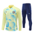 Conjunto Abrigo Infantil De Frio Manchester City Amarelo Claro 24/25