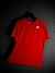 Camiseta Adidas Dri-fit Com Manga Vermelha