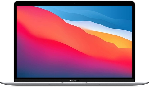 Apple MacBook Air 2020: chip Apple M1, pantalla Retina de 13 pulgadas, 8 GB de RAM, 256 GB de almacenamiento SSD, teclado retroiluminado, cámara FaceTime HD, Touch ID. Funciona con iPhone/iPad; Silver