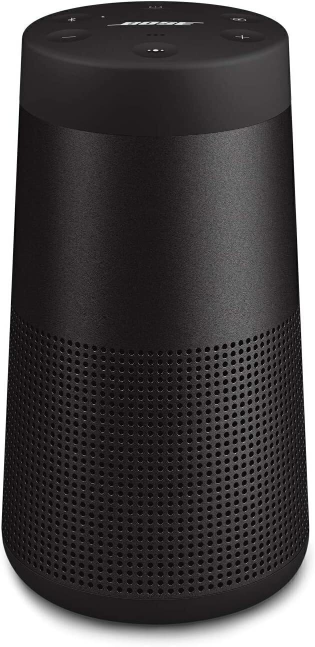 Bose SoundLink Revolve (Serie II) Altavoz Bluetooth portátil - Altavoz  inalámbrico resistente al agua con sonido de 360°, color negro