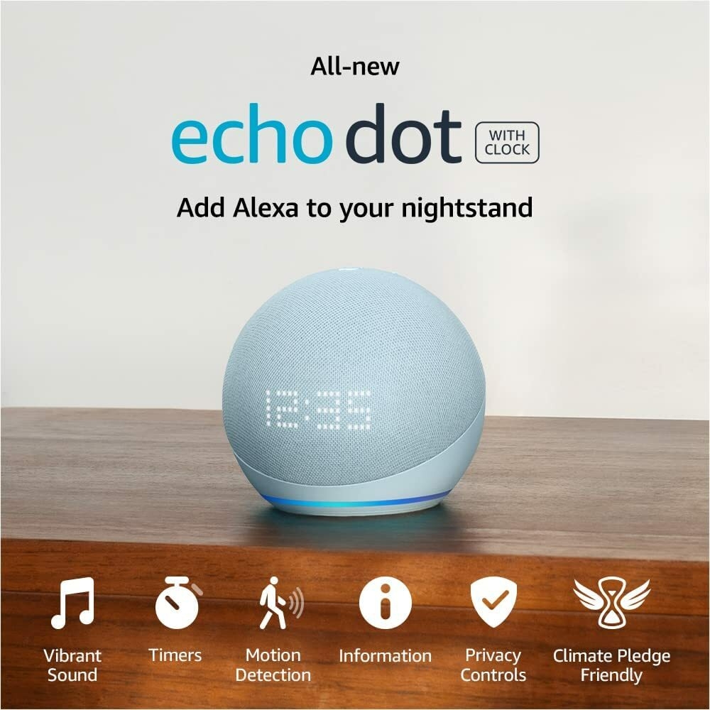 Alexa Echo Dot 5 Generación Smart Hub Parlante Azul