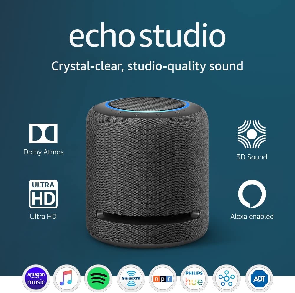 Parlante  Echo Studio Asistente Virtual Alexa