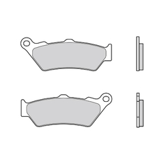 Pastilhas dianteiras BMW G650GS/Sertão, F650GS e XT660R Composto Original (disco simples) na internet