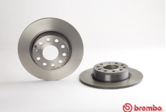 Discos traseiros brembo Jetta 2.0t 211hp 08.9502.11 253mm o par - comprar online