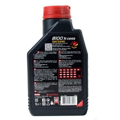 Oleo Motul P/ Carro X-cess 8100 gen2 5w40 Sintetico 100% 5litros - comprar online