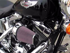 Filtro De Ar K&n Intake Harley Dyna Softail Tou 63-1125p - comprar online