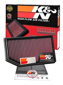 Filtro De Ar K&n Wrangler 2.0 Turbo 19 Em Diante 33-5076