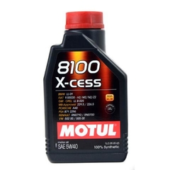 Oleo Motul P/ Carro X-cess 8100 gen2 5w40 Sintetico 100% 5litros na internet