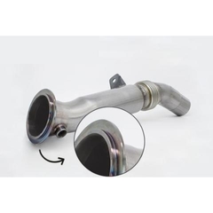 DOWNPIPE BMW MOTOR N20 - F20 F22 F30 F31 F32 F33 F34 F36 - AÇO INOX - CAR PERFORMANCE