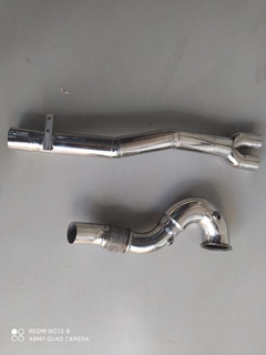 DOWNPIPE AUDI TTRS 2.5T INOX 304 4X3 POL - CAR PERFORMANCE