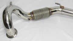 Downpipe Golf GTI MK7.5 2.0 230cv Inox 304 3x3 pol Premium na internet