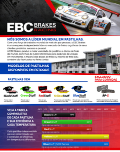 Imagem do Pastilha de Freio Dianteira EBC PASSAT 2.0 tsi 220hp DP42150R