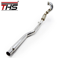 Downpipe Audi S3 e TT 2.0t 2013+ inox 304 3.5 pol na internet