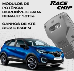 Chip Potência Racechip Captur Duster Oroch 1.3 TCe Rs+app - loja online