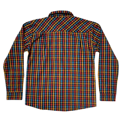 Camisa Cris manga longa flanela xadrez colorido - comprar online