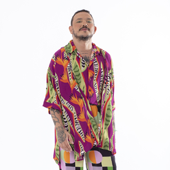 Kimono Tropicool Roxo - comprar online