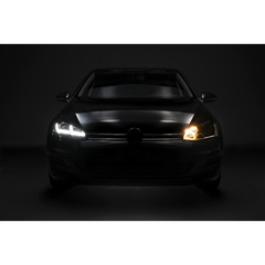 Imagen de Faros 100% LED LEDriving negros para conversión Golf 7 con faros HID