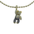COLAR SEMIJOIA URSINHO TEDDY BEAR - REF 149562 - loja online