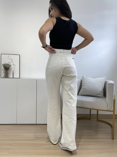 Imagem do Wide Leg Jeans Nigéria Off White