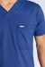 Scrub Fit Masculino Azul Marinho - comprar online