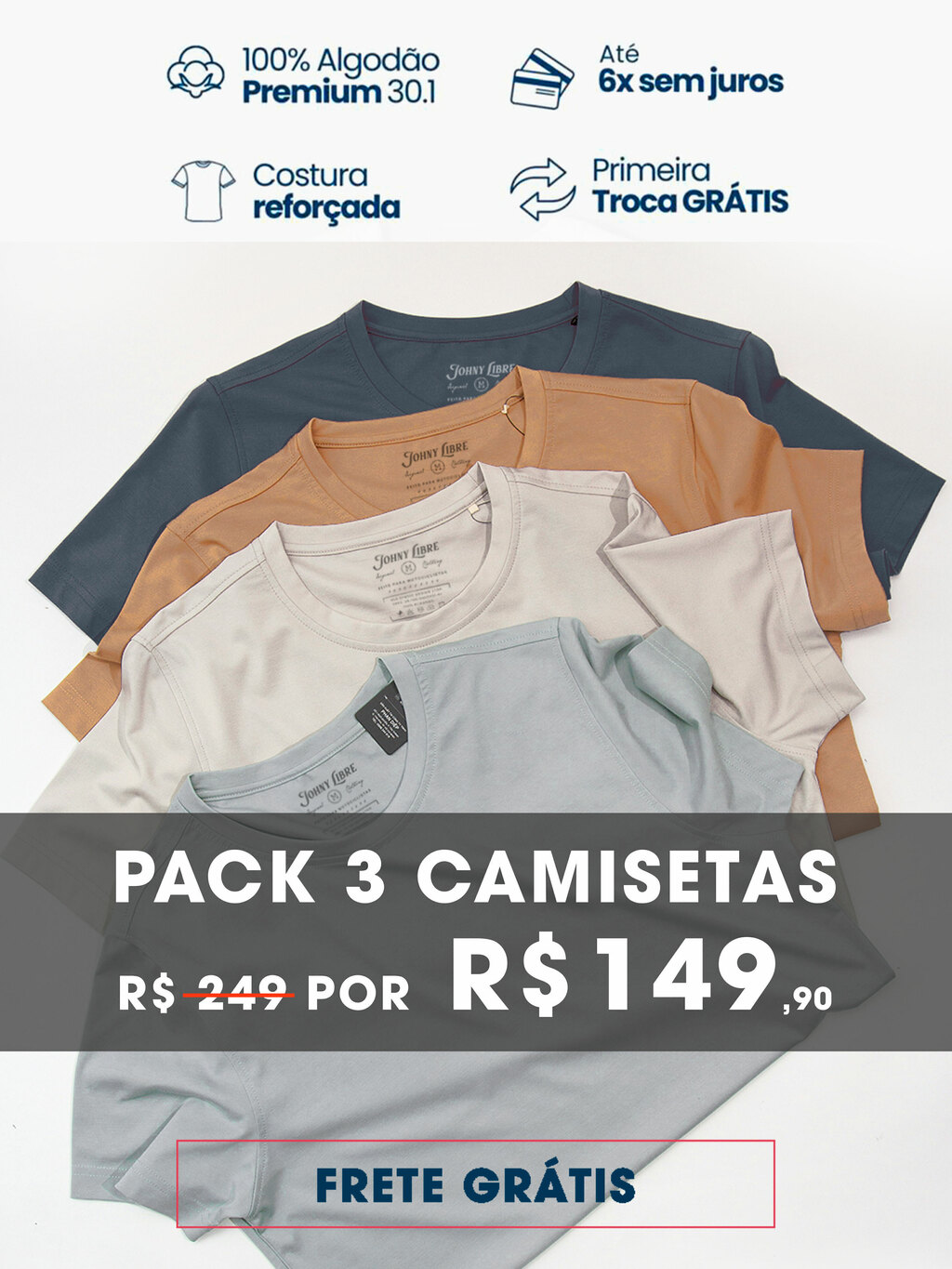 Camisetas basicas premium hotsell