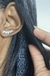 Ear cuff raminho cravejado - comprar online