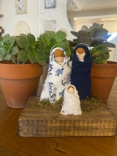 Pesebre Chico azul - comprar online