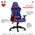 Silla Gamer Superman Metrópolis (Licencia Oficial DC Comics) - Level Up