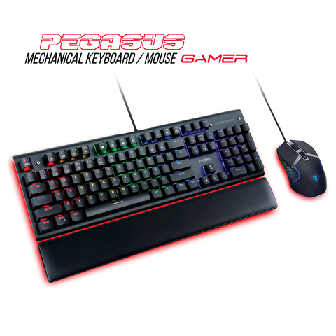Teclado mecanico mas mouse sale