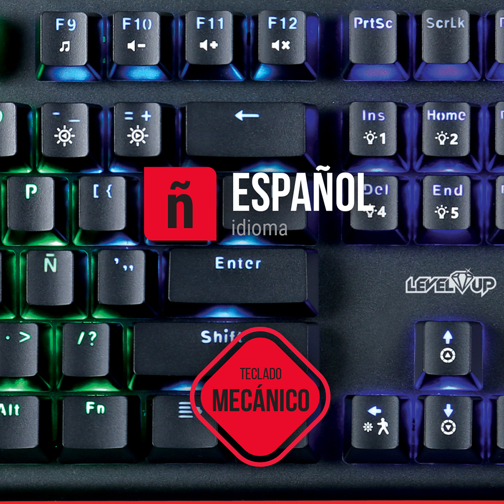 Combo Teclado Mecanico Mouse Gamer Pegasus 4800dpi